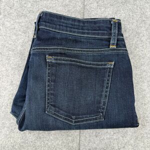 Eileen Fisher‎ Jeans Women's 6 Petite Fit 30x29 Blue Organic Cotton Stretch